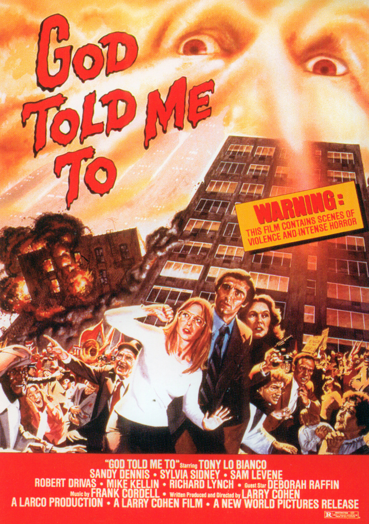 God Told Me To (1976) aka Demon

Directed by Larry Cohen

Shown: Poster Art
